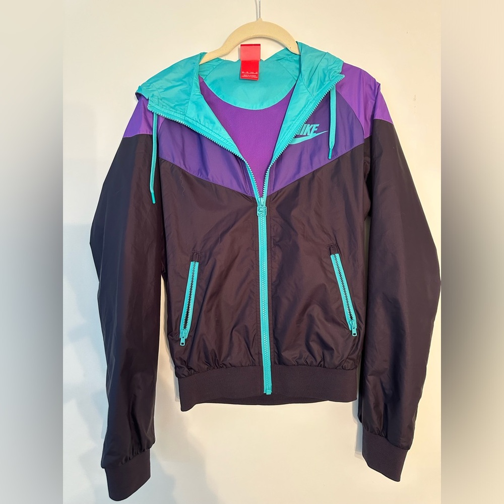 Nike Color Block Retro Wind Breaker NWOT